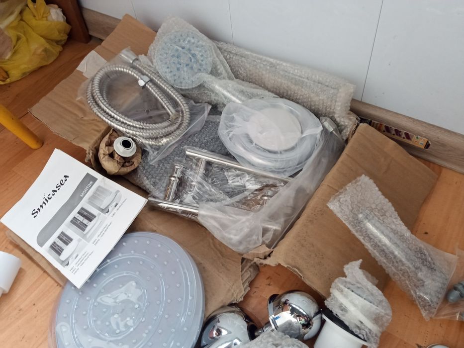 Все запчасти для душевой кабины новые