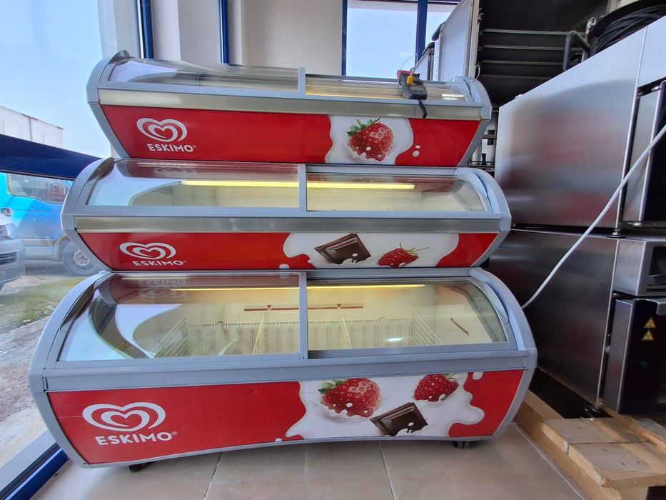 Употребяван троен фризер за сладолед IARP VISIMAX
