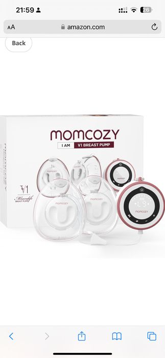 Молокоотсос Momcozy