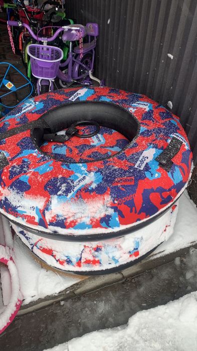 Тюбинг ватрушки санки баллоны