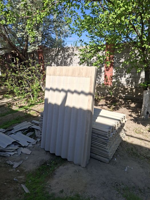 Шифер асбест б/у 1000