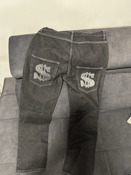 Готини черни дънки