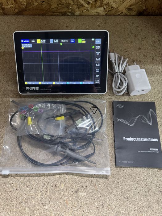 FNIRSI осциллограф 1013D 2 канальный