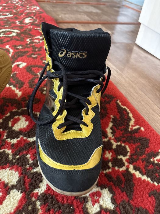 Борцовки asics JB Elite 4 черней/золотой