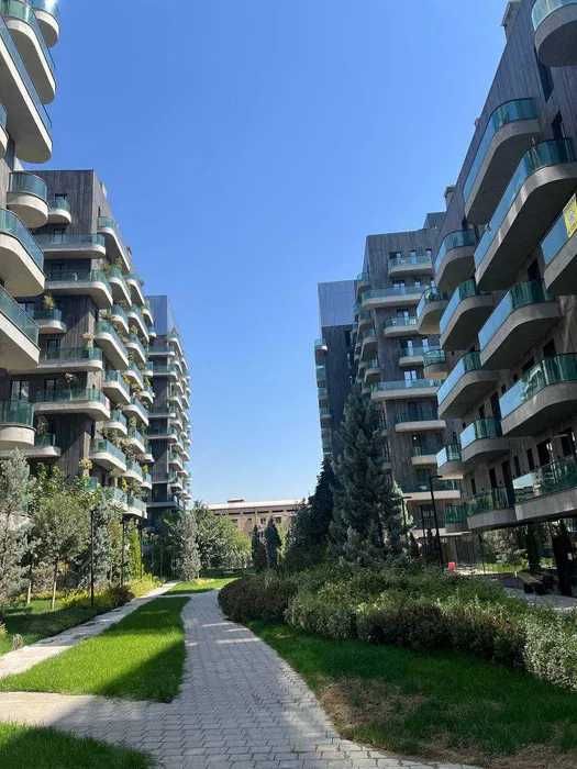ЖК Parkwood  Коробка 42м2+Балкон Вид во двор 10 этаж