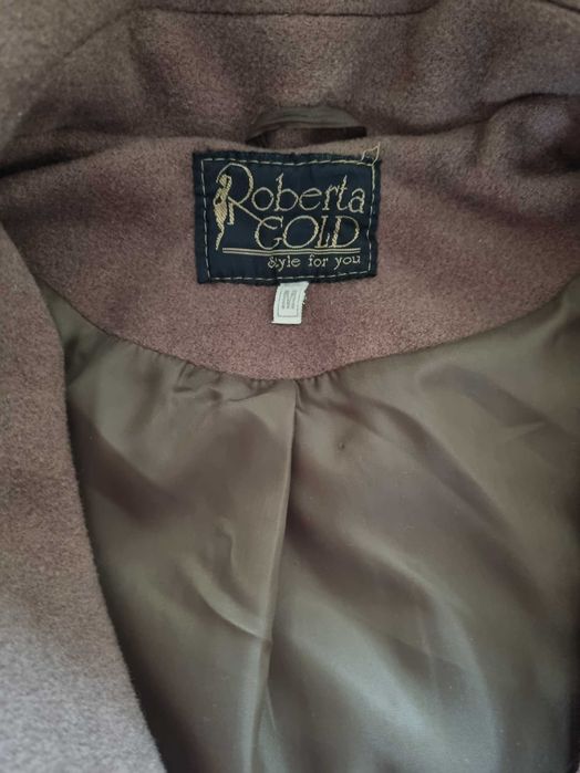 Палто кашмир и естествен косъм