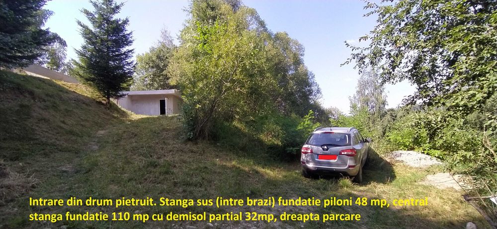 Teren intravilan cu toate utilitatile in Bran Poarta