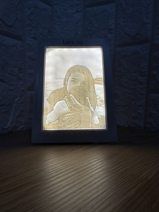 Tablou personalizat iluminat