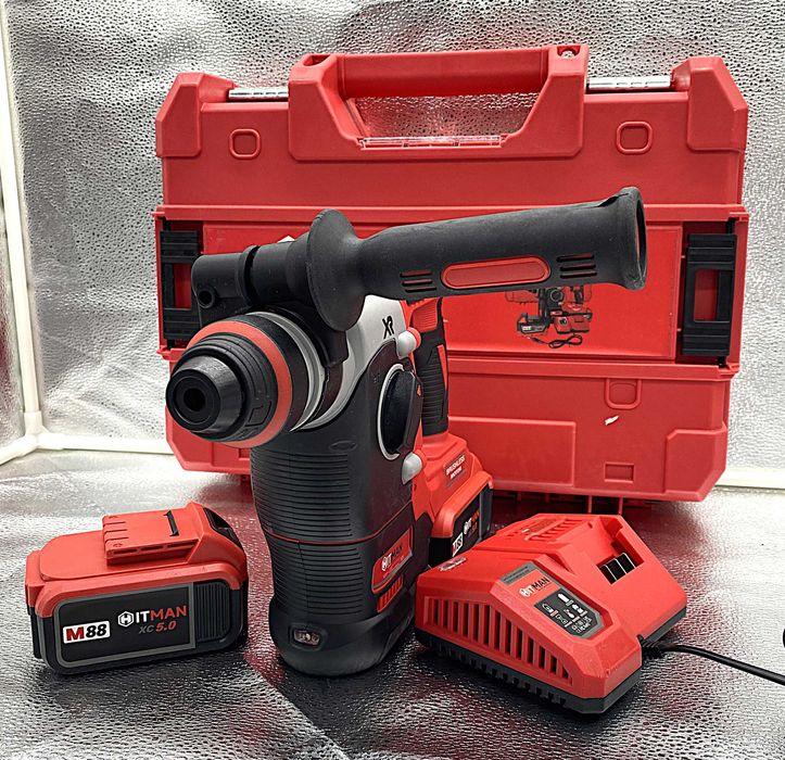Ciocan rotopercutor Hitman 88V, 2x baterii, SDS-Plus!