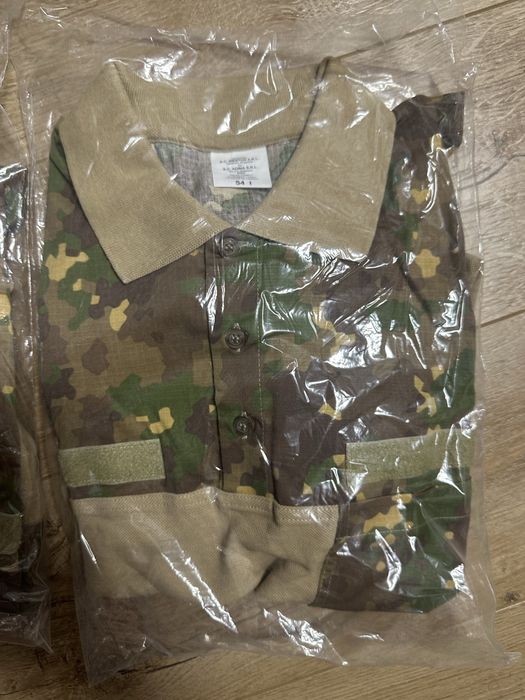 Tricouri militare cu guler si maneca lunga marimea 52/1