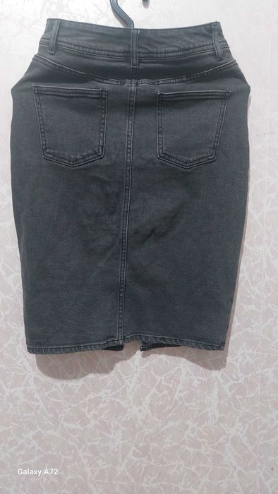 Юбка экокожаДжинсовая юбка, Новая из Европы