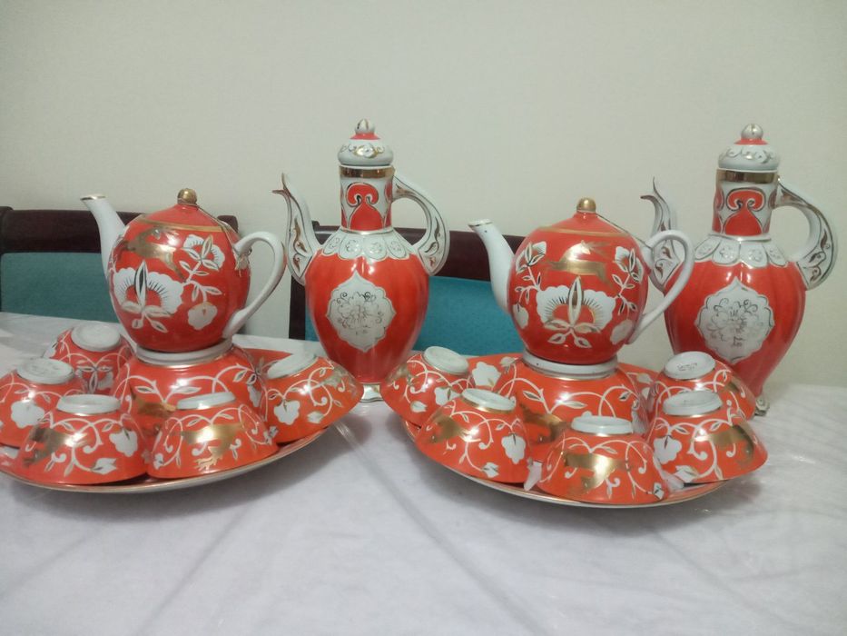 Набор посуды "Золотой  олень"