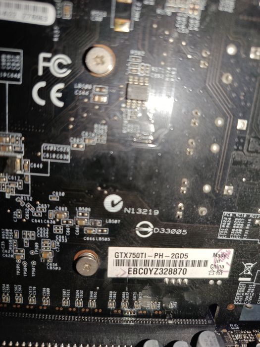 GeForce GTX 750 Ti 2GB GDDR5 — Идеальное состояние, любая проверка!