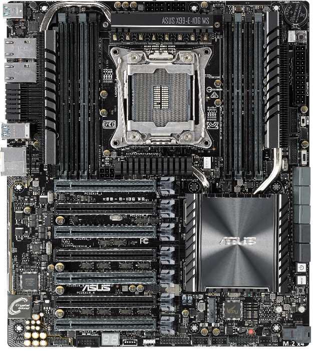 Motherboard ASUS X99-E WS (7 pci-e slots) + Xeon 1650 v4  LGA 2011-3