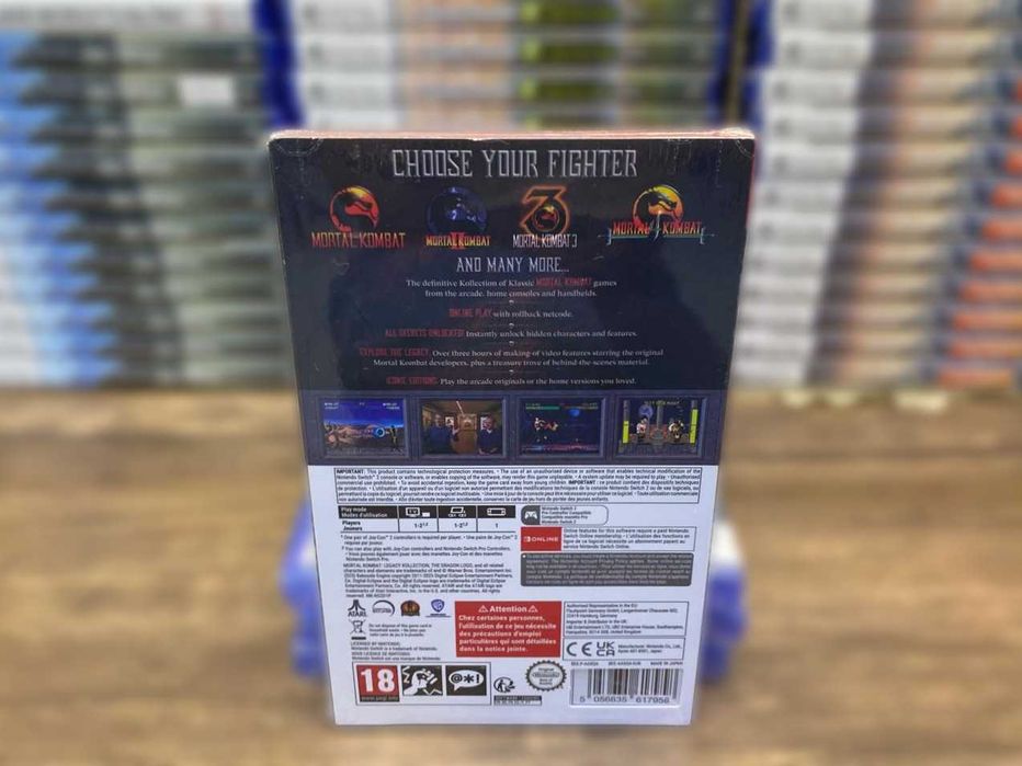Новый Mortal Kombat: Legacy Kollection Nintendo Switch 2/Мортал Комбат