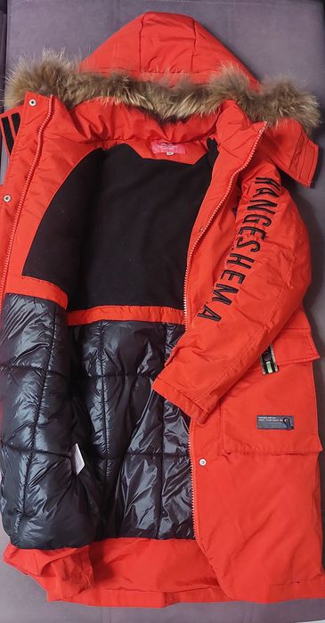 Продам куртку зимнюю девочковую б/у