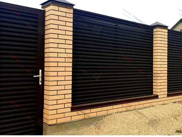 Забор жалюзи еврозабор