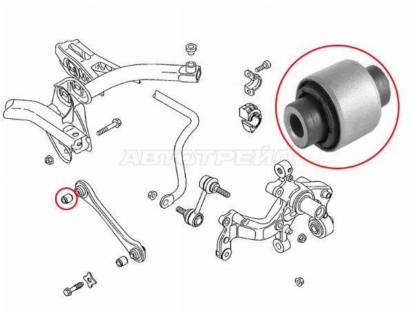 Сайлентблок Audi A3