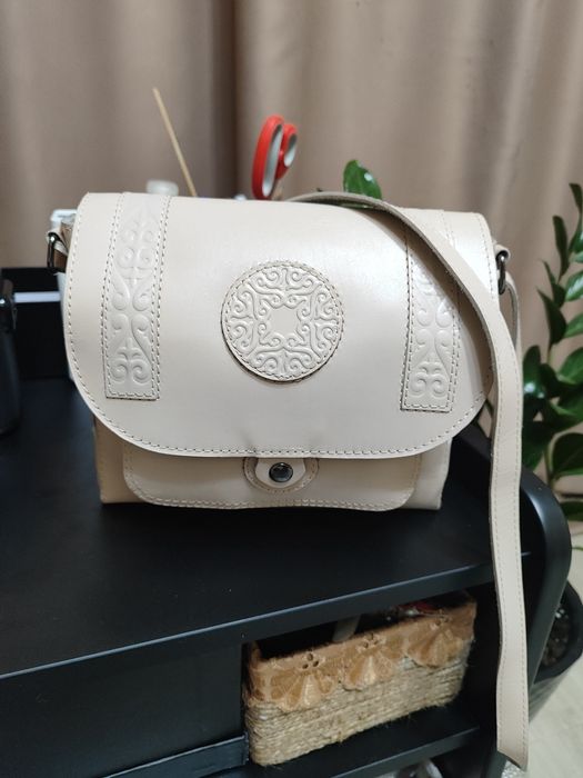 Сумка «Дәстүр» из натуральной кожи