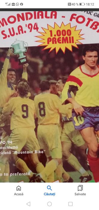 Album fotbal sua 94 complet