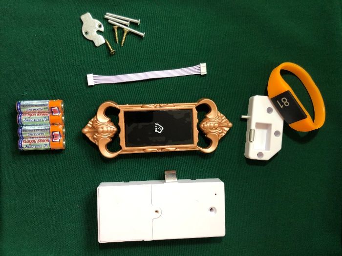 Электронные замки для шкафчиков раздевалок RFID + ЛОГОТИП