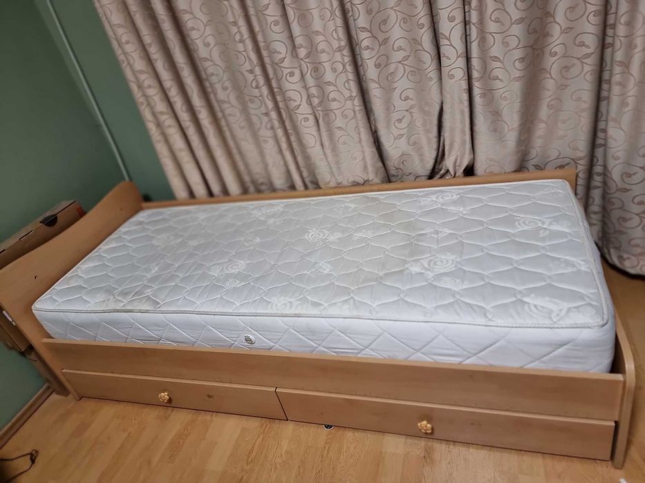 Единично легло + матрак