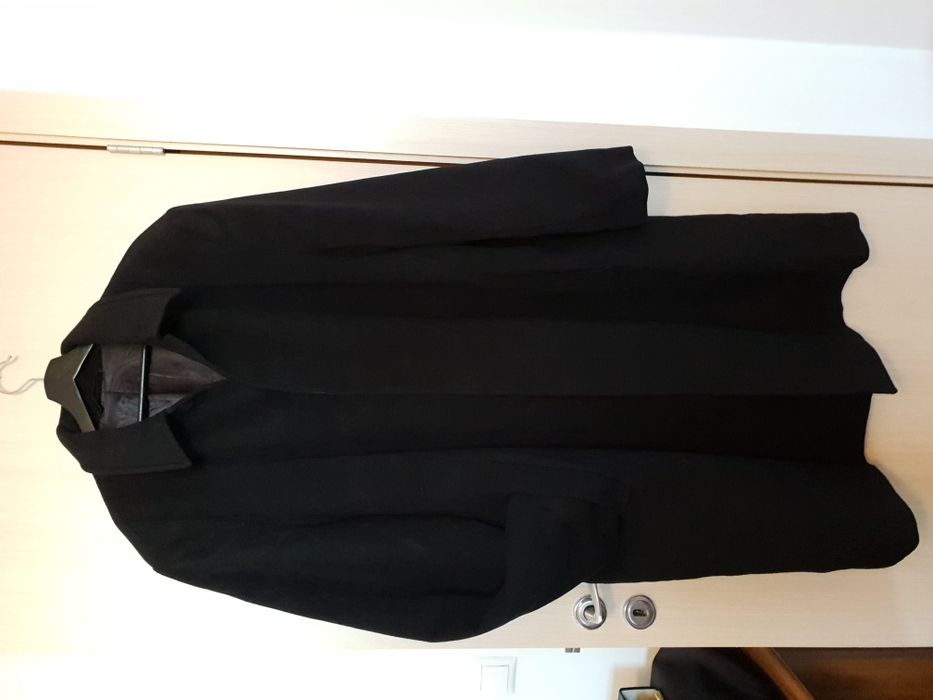 Мъжко палто, номер 58 (ХХL), 100% вълна, дълго