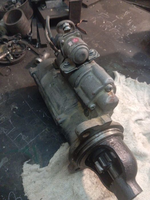 Стартер в хорошем состоянии,редукторный,бендекс 10 зубов