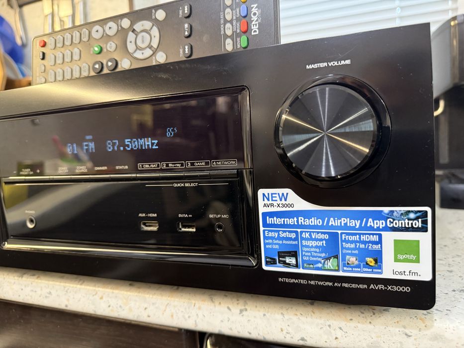 Denon AVR-X3000 като нов