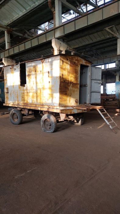 Грузовой прицеп будка