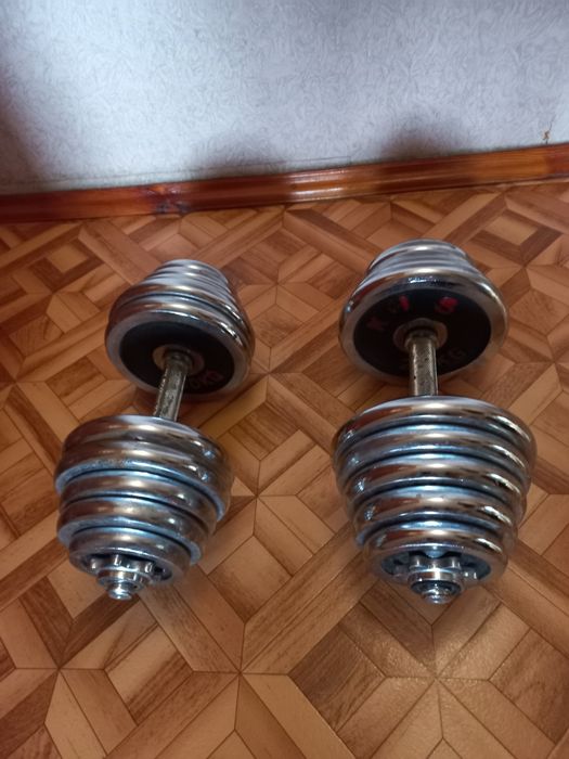 Гантели разборные 20+20=40кг.