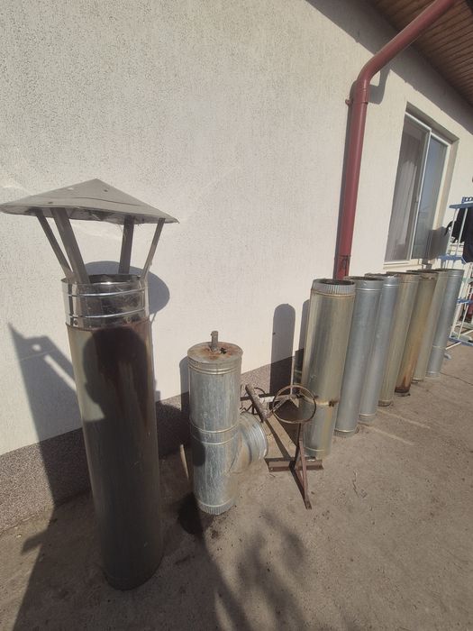 Cos inox izolat 8m