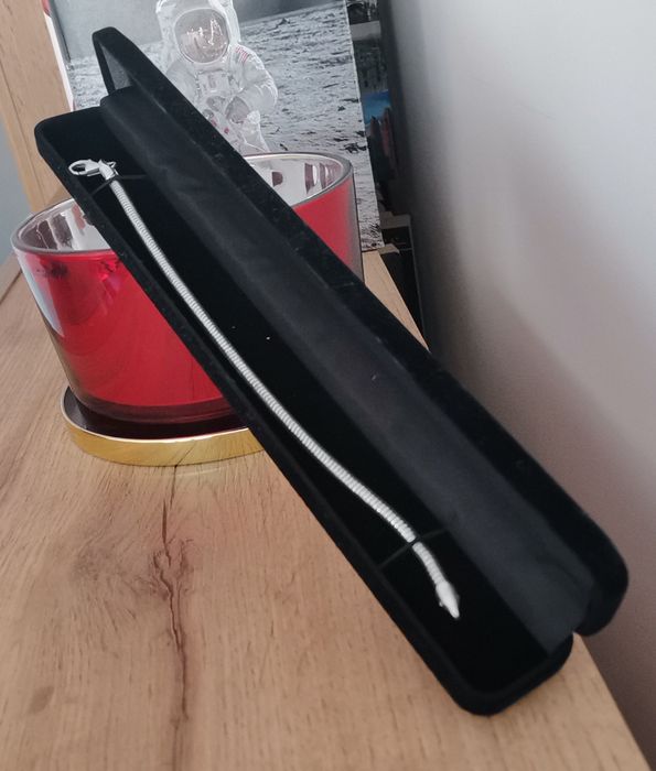 Мъжка сребърна гривна