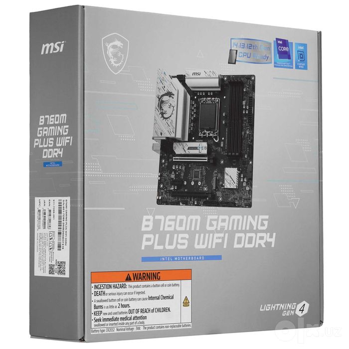 { Материнская плата MSI B760M Gaming Plus WiFi DDR4