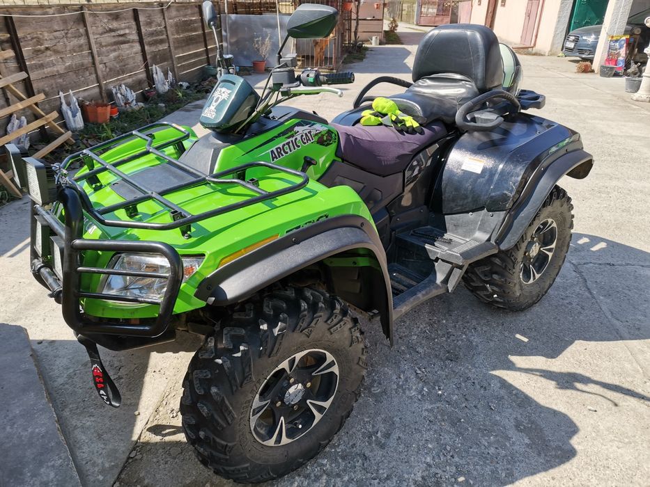 ATV Arctic Cat 700  4x4 inmatriculat numere negre
