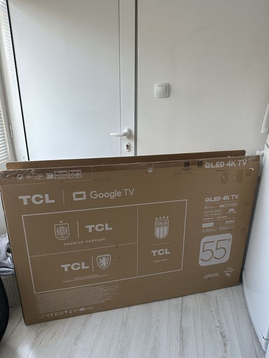 QLED Телевизор TCL 55C745 - 4K; 55 инча - 144HZ - Гаранция
