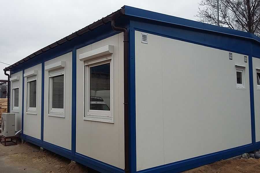 Casa Modulara, Garaje Auto si Containere din structura metalica si panou sandwich termoizolant