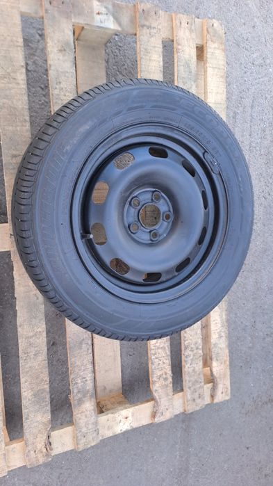 1бр. РЕЗЕРВНА 15" 5Х100мм Фолксваген, 5X100mm VW, Seat, Skoda