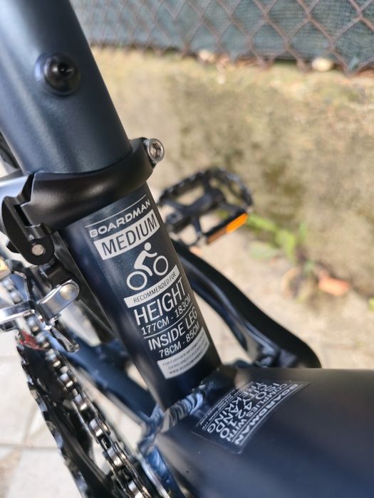 Boardman Перфектен L размер 2х10 скорости Въздушна вилка Sr Suntour NEX Алуминиев Английски велосипед Хидравлични дискови спирачки