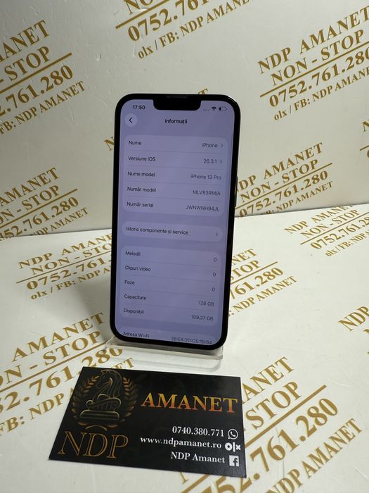 NDP Amanet Braila Iphone 13 Pro 128gb (53278)