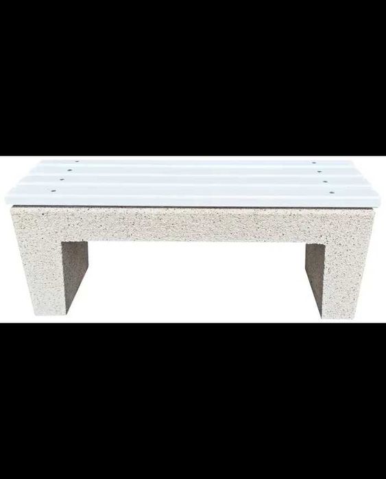 Banci si scaune din beton (cu elemente din lemn)-discount la comanda!
