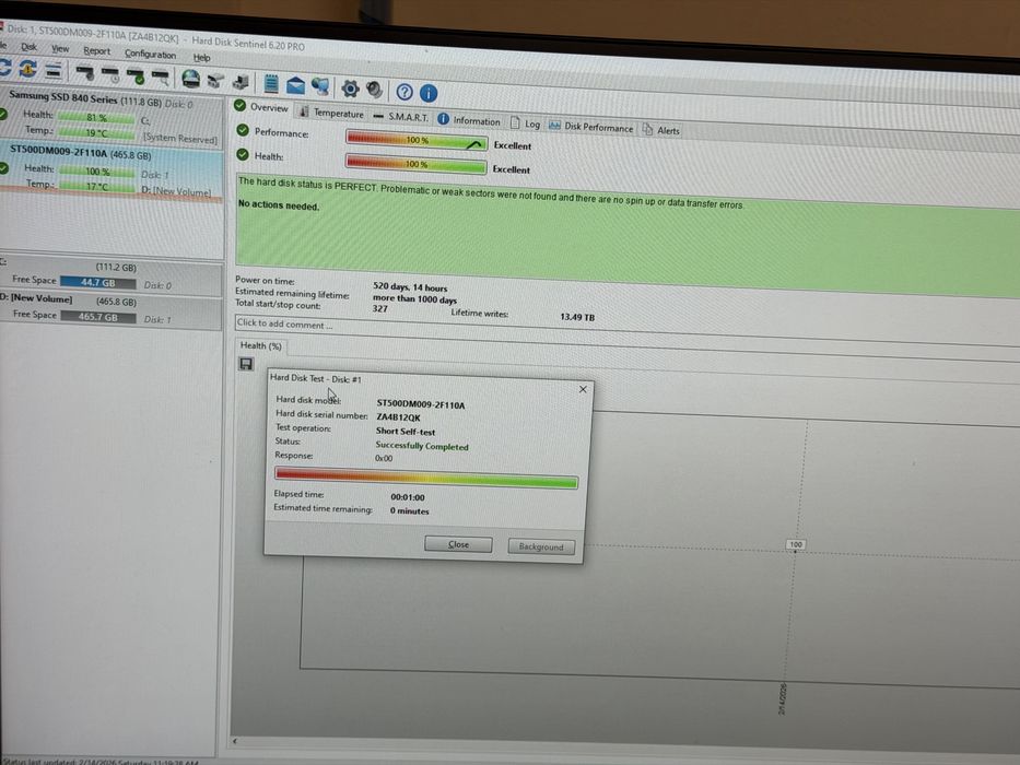Lot 7 hdd seagata barracuda 500gb stare 100% viata