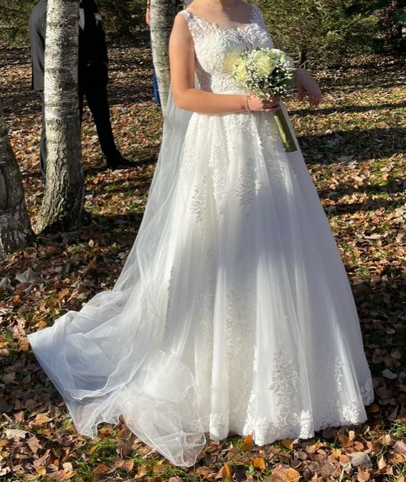 Булченска рокля с дантела