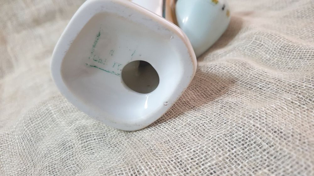 Руски ръчен часовник Полёт с аларма и Порцеланова фигура