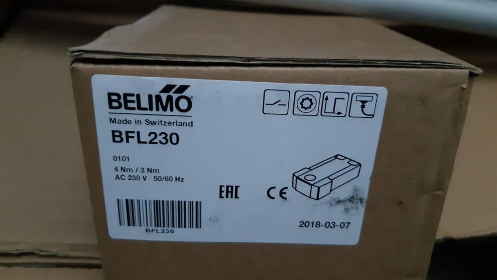 Электропривод Belimo BFL230 и BFN230.