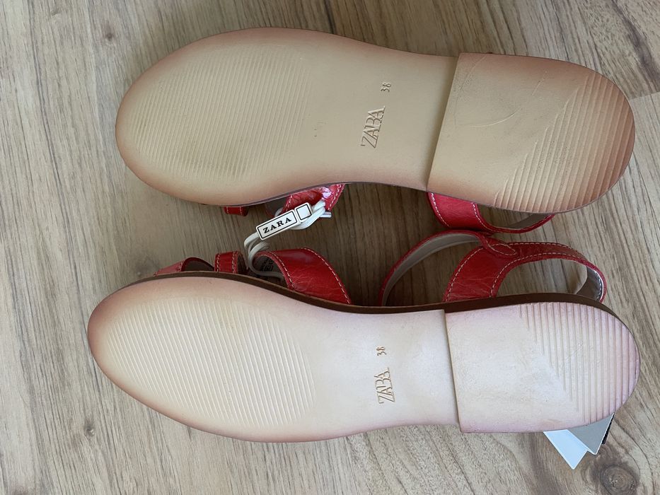 Кожени Сандали ZARA 38