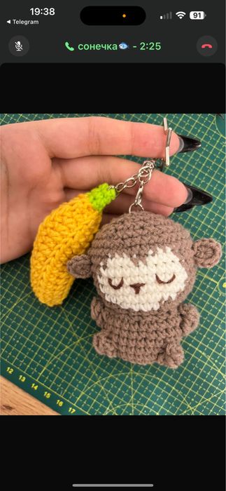 Брелки  вязанные !!!