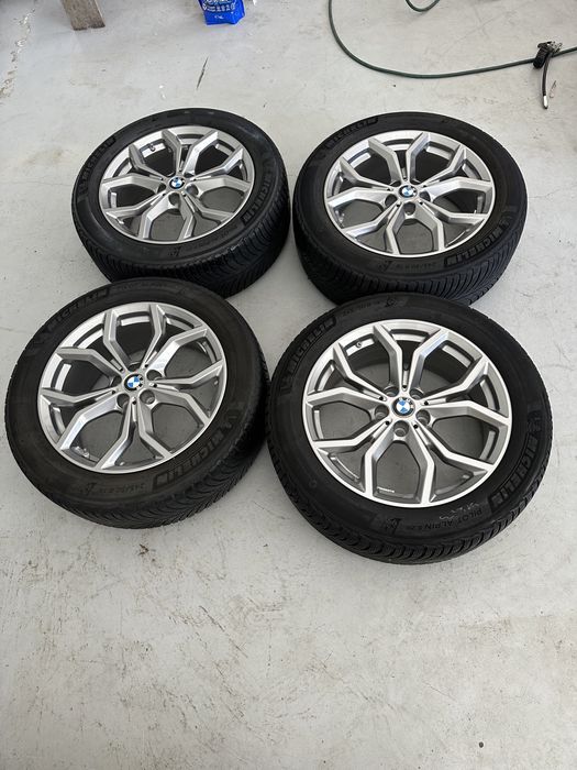 jante bmw x3 x4 g01 g02 5x112 ca noi 245 50 19 michelin alpin