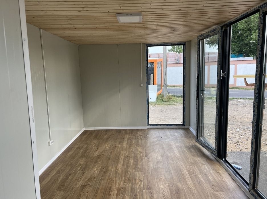 Container containere vitrina birou spațiu comercial showroom magazin