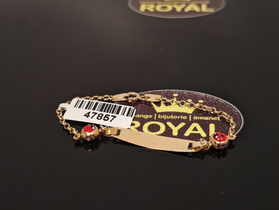 Bijuteria Royal: Brățară aur 14k 2.01 gr